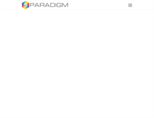 Tablet Screenshot of paradigmdirect.com